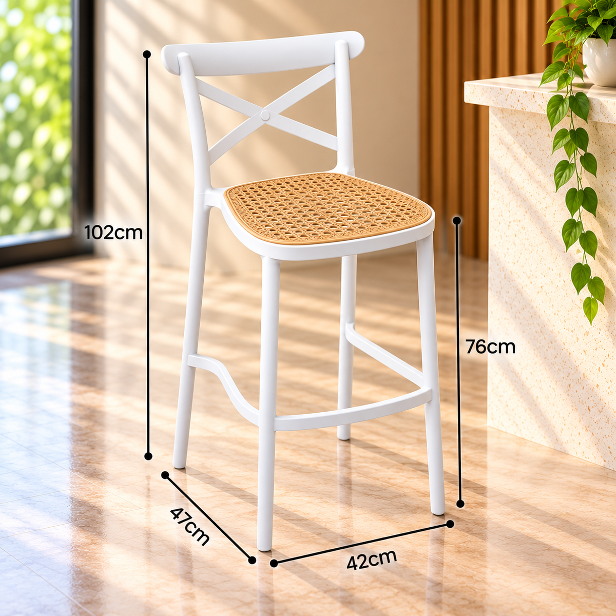 BUTACO PP CROSSBACK ASIENTO EN MIMBRE