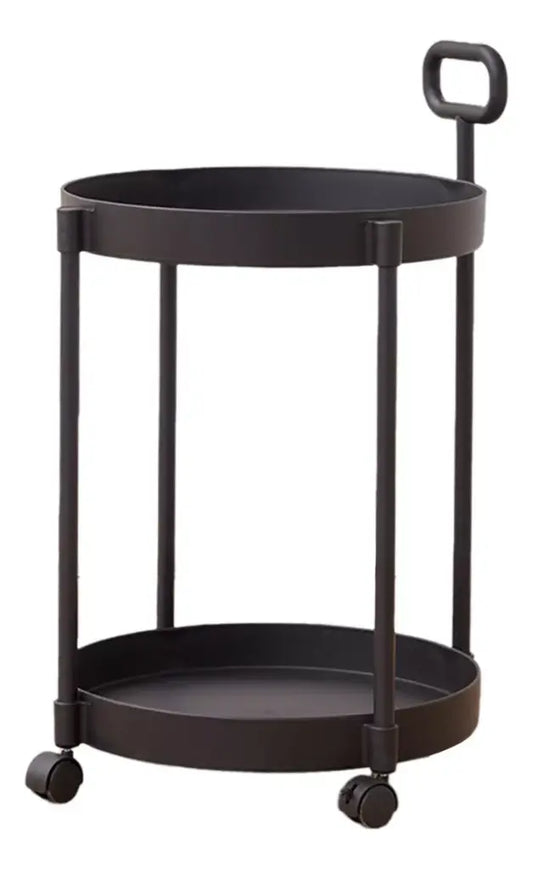 MESITA AUXULIAR 2 NIVELES CON RUEDAS