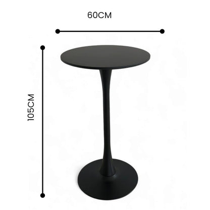 MESA COCTELERA REDONDA