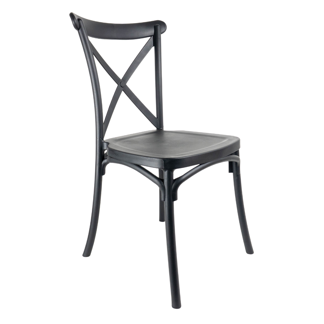 Silla Plastica Cross Back