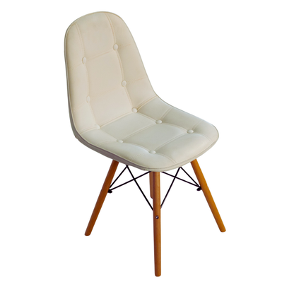 Silla Eames con botones