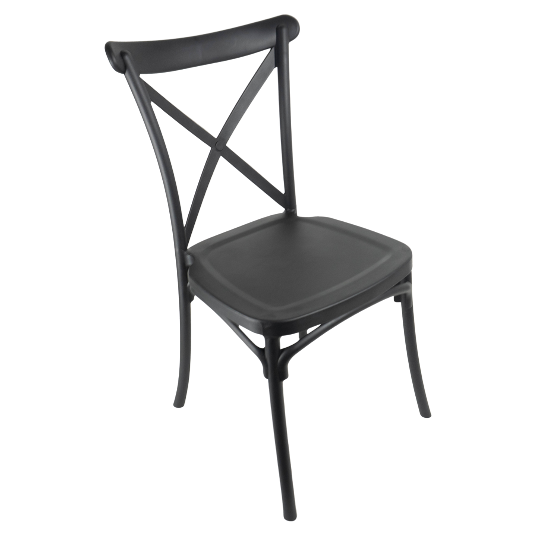 Silla Plastica Cross Back