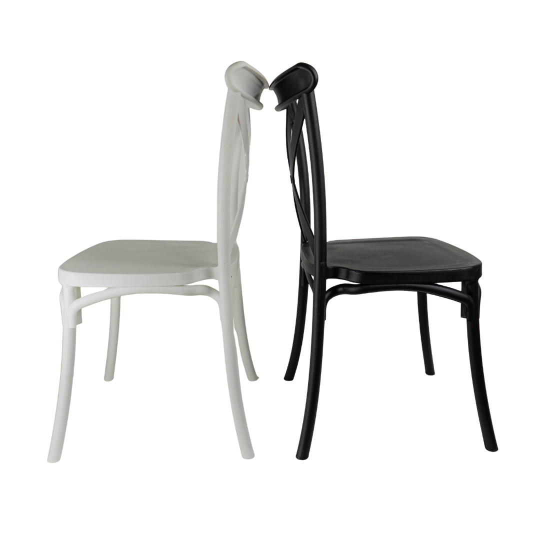 Silla Plastica Cross Back