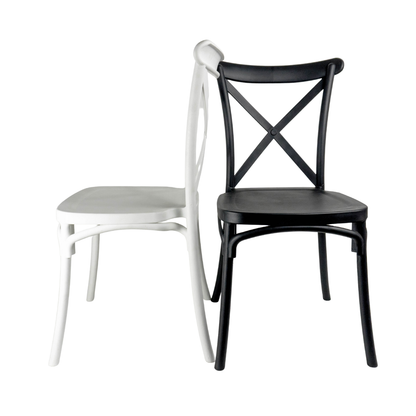 Silla Plastica Cross Back