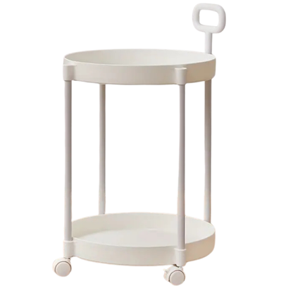 MESITA AUXULIAR 2 NIVELES CON RUEDAS