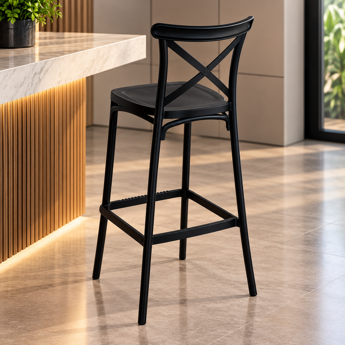 TABURETE PP CROSSBACK