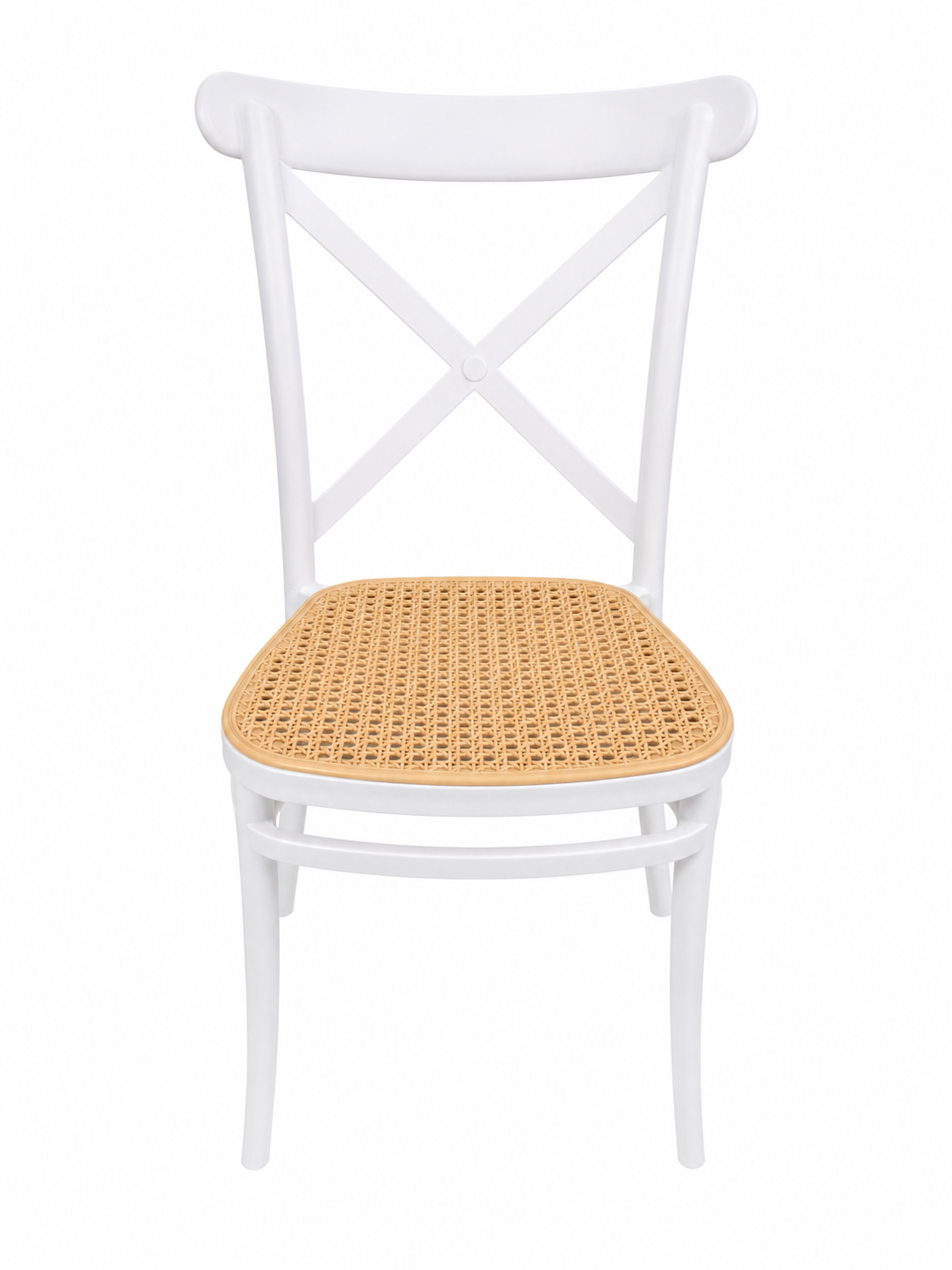 SILLA CROSSBACK CON ASIENTO EN MIMBRE