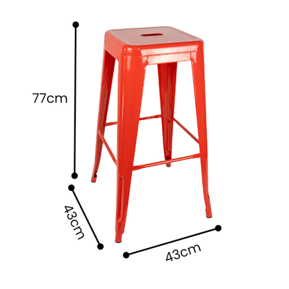 Taburete Metálico Tolix