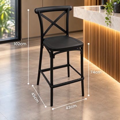 TABURETE PP CROSSBACK