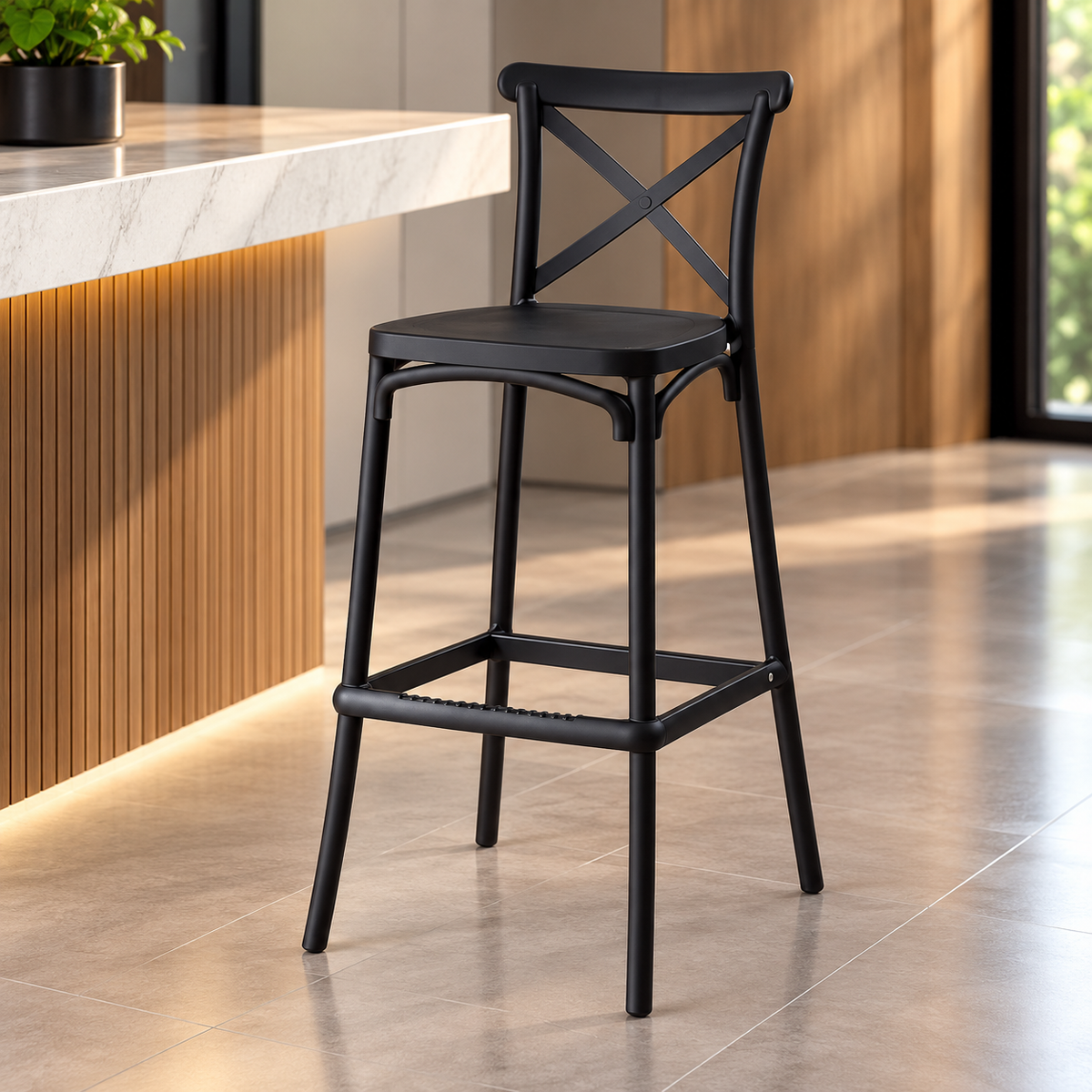 TABURETE PP CROSSBACK
