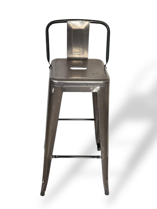 Taburete Metálico Tolix con Espaldar