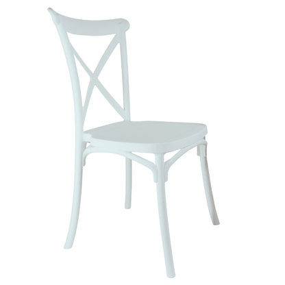 Silla Plástica Cross Back