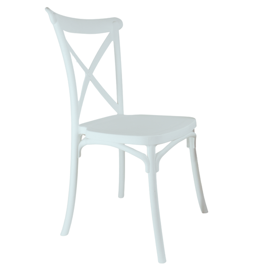 Silla Plástica Cross Back